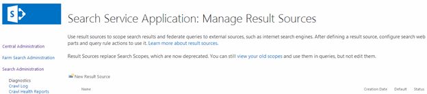 Search Service Application